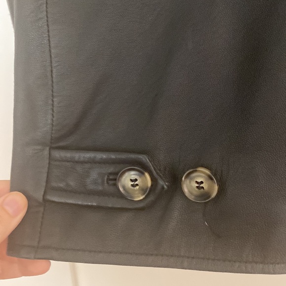 A.P.C. - leather motorcycle jacket - xs - Picture 6 of 14